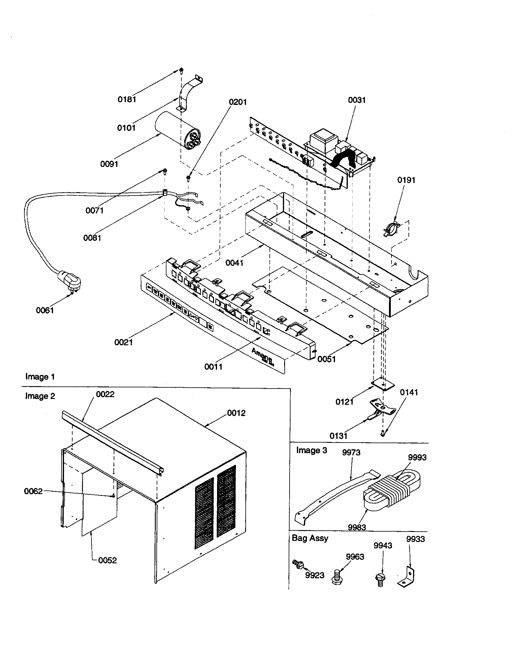 CONTROL AND OUTER CASE ASSEMBLY