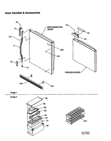 Door handles and accessories