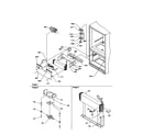 Kenmore 59679162991 evaporator/freezer control assembly diagram