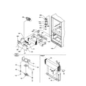 Kenmore 59669162991 evaporator/freezer control assembly diagram