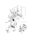 Kenmore 59669162991 cabinet back and water valve diagram