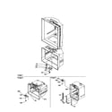 Kenmore 59669162991 light switches and drain funnel diagram