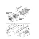 Kenmore 59669162991 ice maker assembly diagram