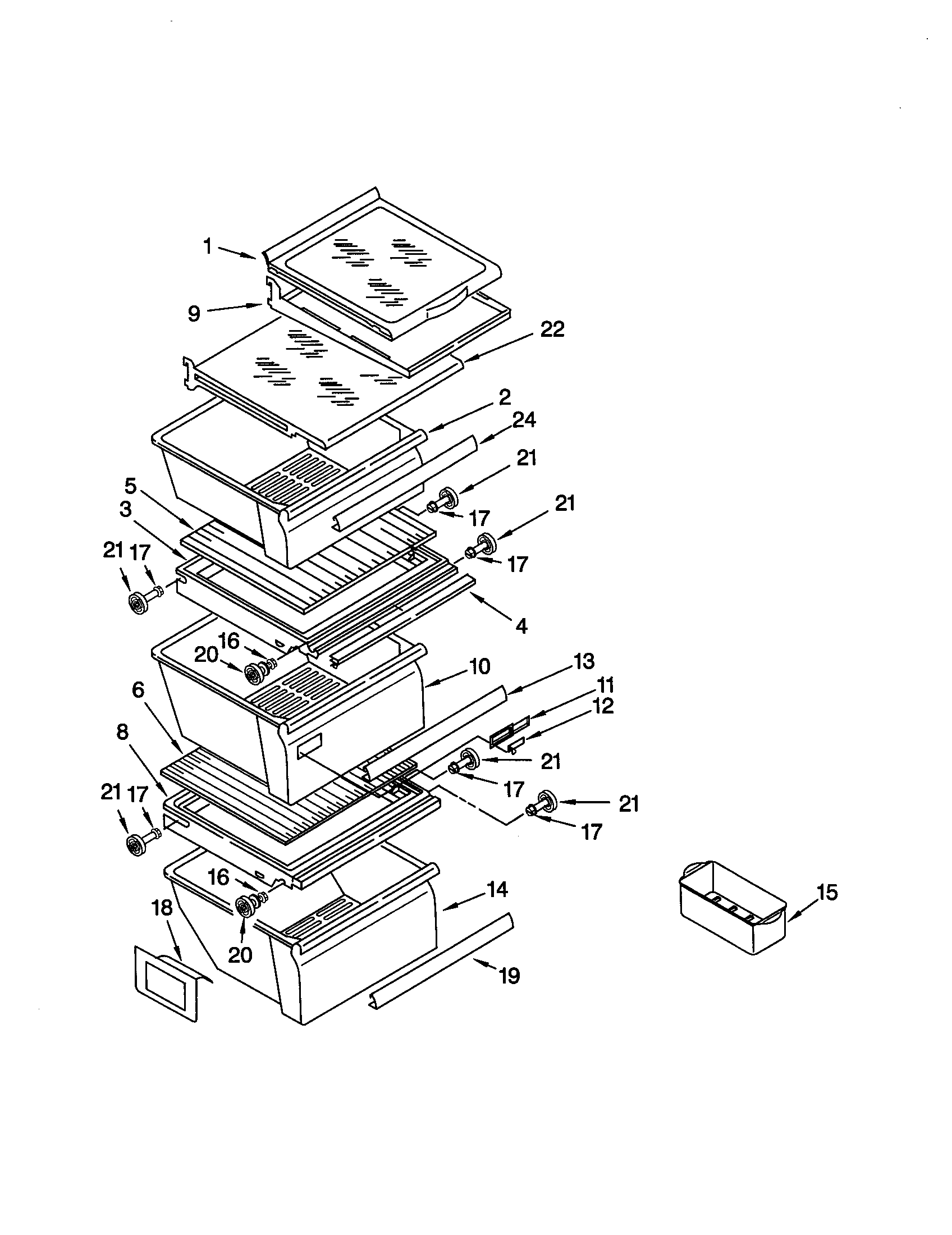 REFRIGERATOR SHELF