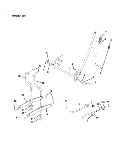 Mower lift