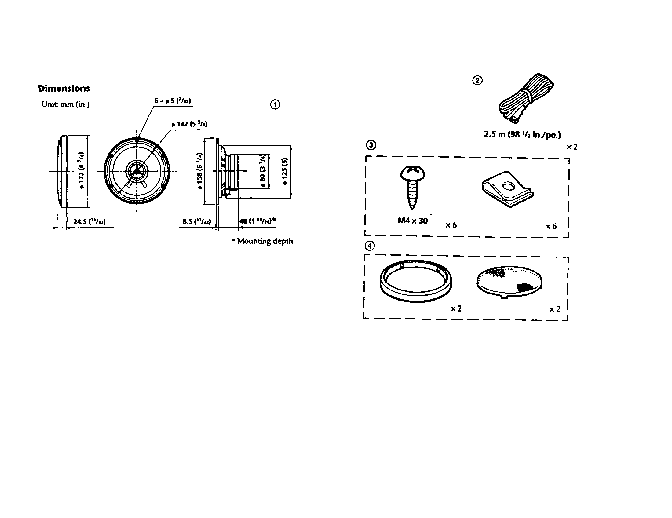 Speaker/cord