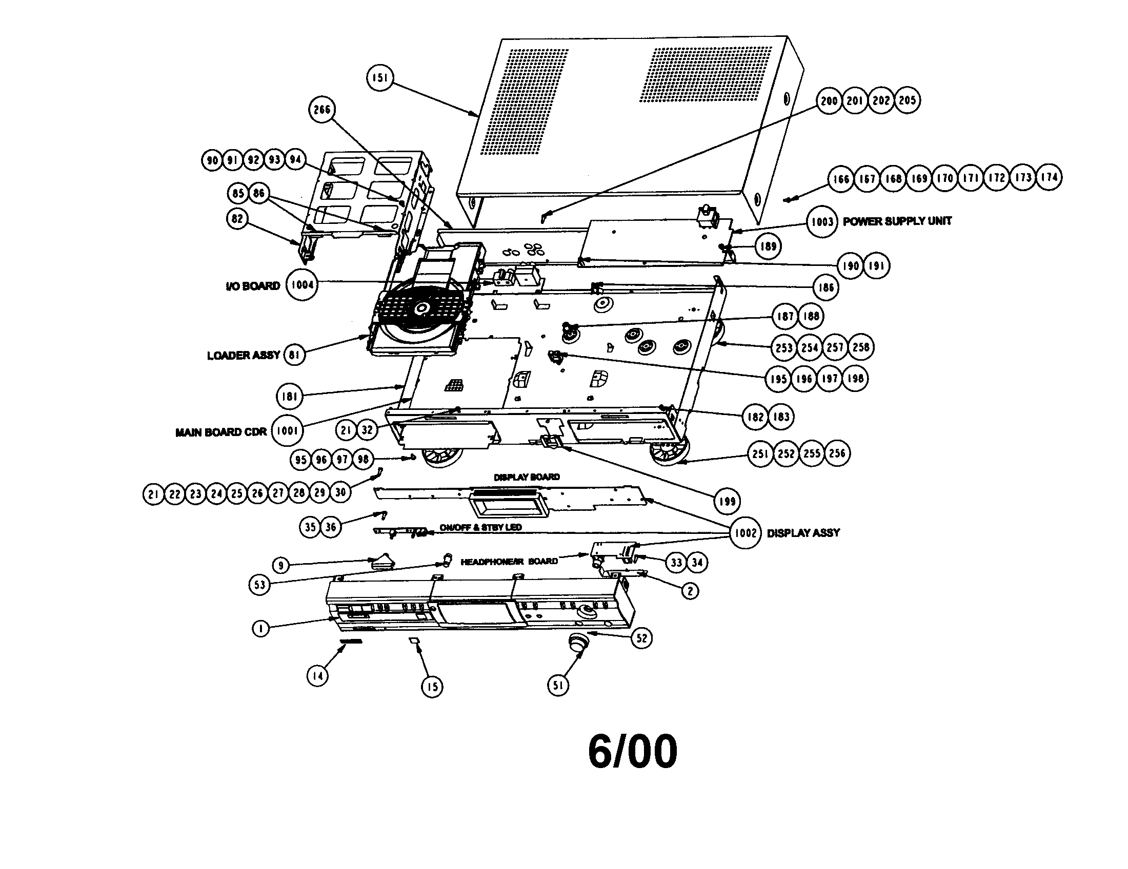 Front assembly and cover