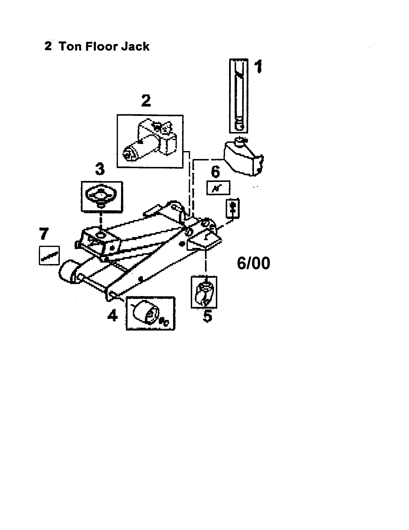 2 ton floor jack