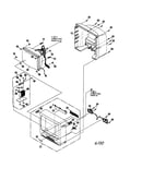Front-rear housing/crt