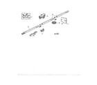 Craftsman 13953976SRT rail assembly diagram