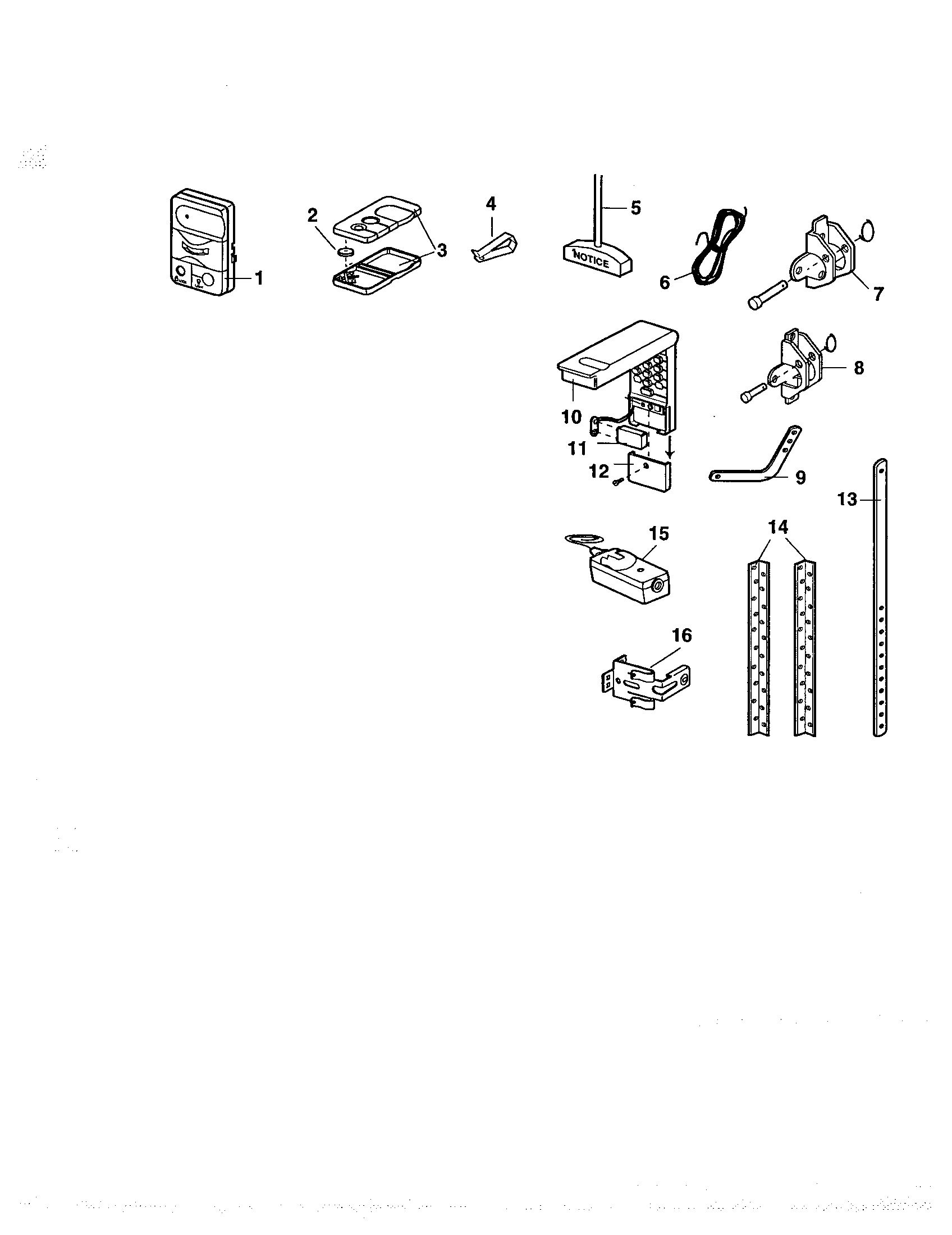 Installation parts