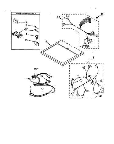 Dryer top