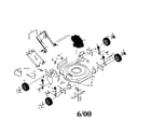 Craftsman 917389200 rotary lawn mower diagram