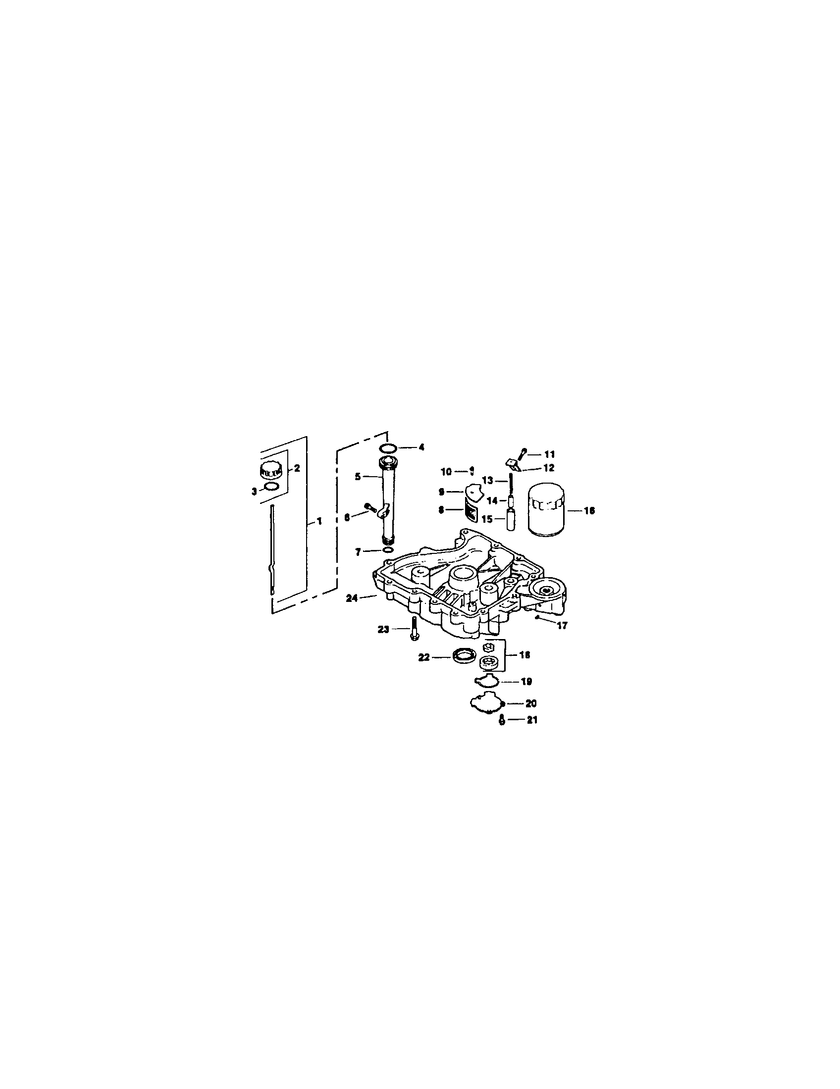 Oil pan/lubrication
