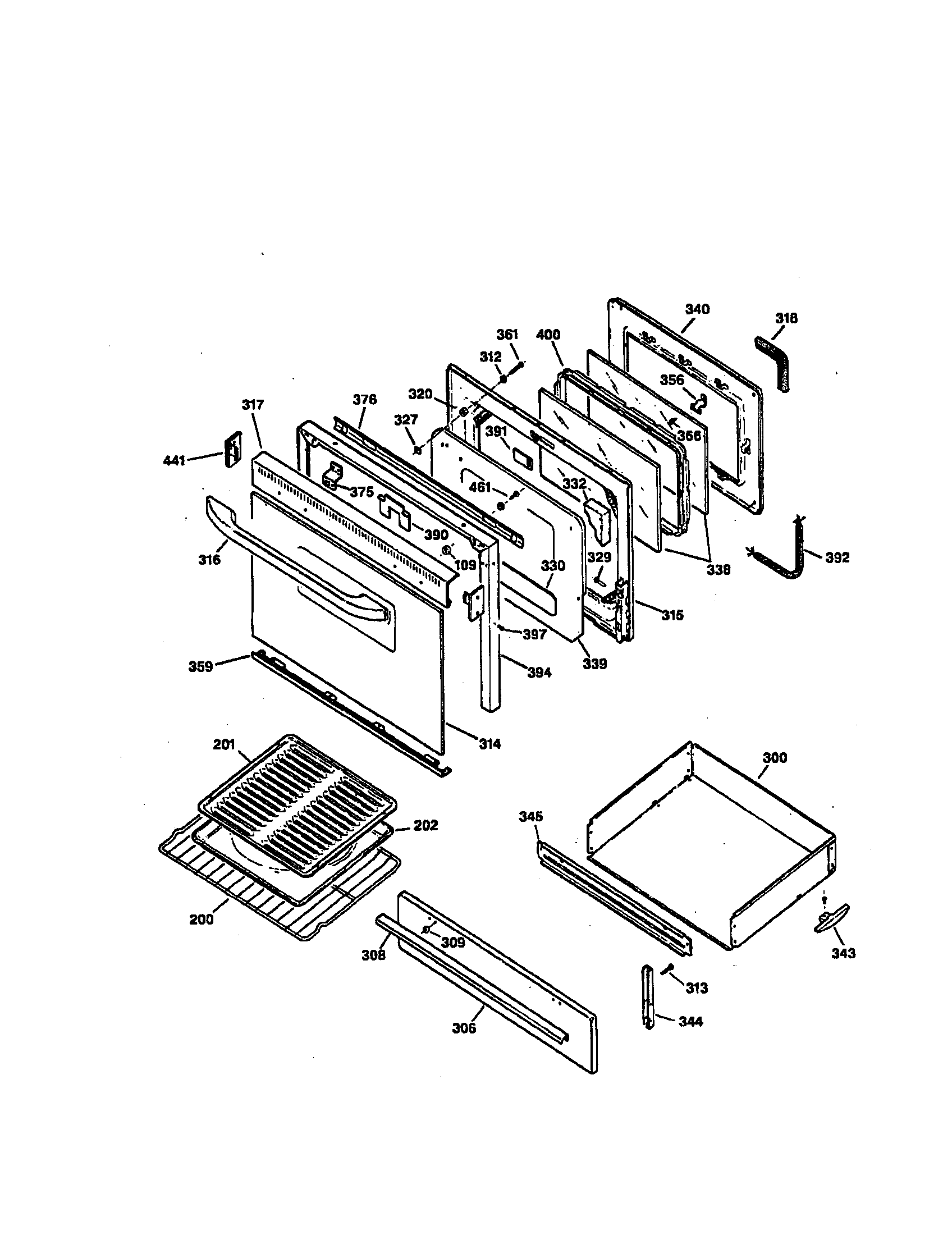 DOOR AND DRAWER