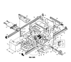 Craftsman 315228110 10 in. table saw diagram