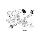 Craftsman 917377390 rotary lawn mower diagram