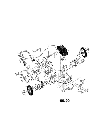 Rotary lawn mower