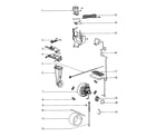 Eureka 4870ATV motor assembly diagram