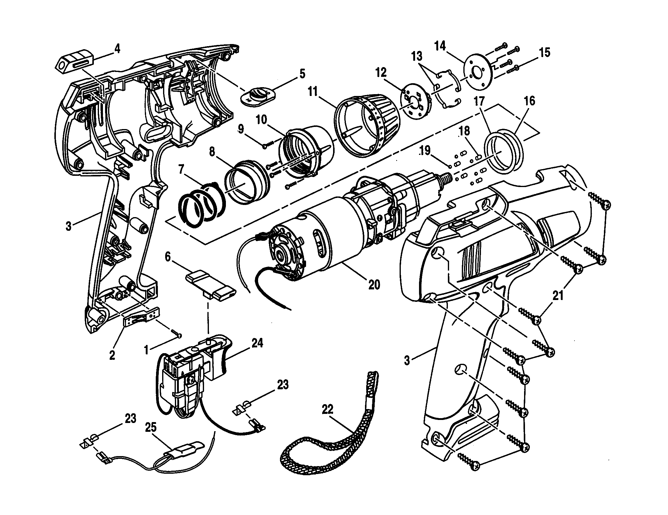 HOUSING/MOTOR