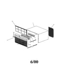 Cabinet front and wrapper