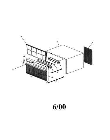 Cabinet front and wrapper
