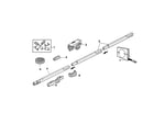 Craftsman 13953964SRT rail assembly diagram