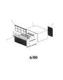Cabinet front and wrapper