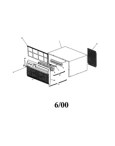 Cabinet front and wrapper