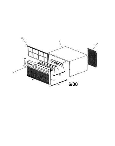 Cabinet front and wrapper