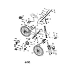 Wheels/seat/frame