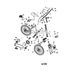Wheels/seat/frame