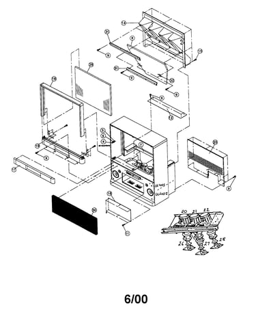 Projection tv