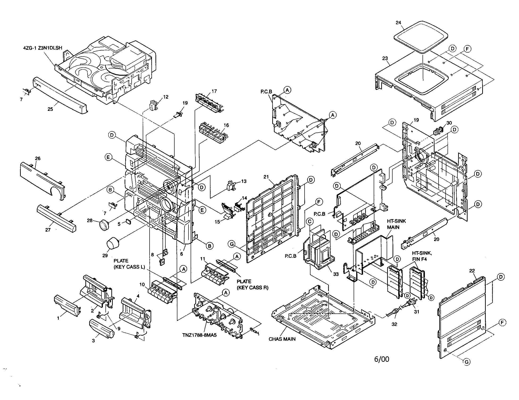 Tabletop system