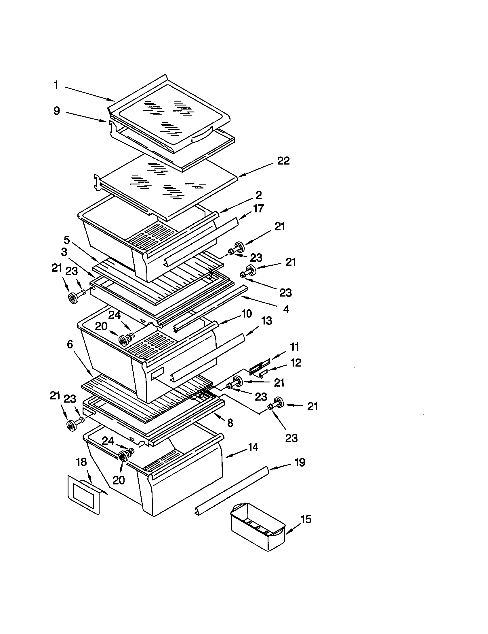 REFRIGERATOR SHELF