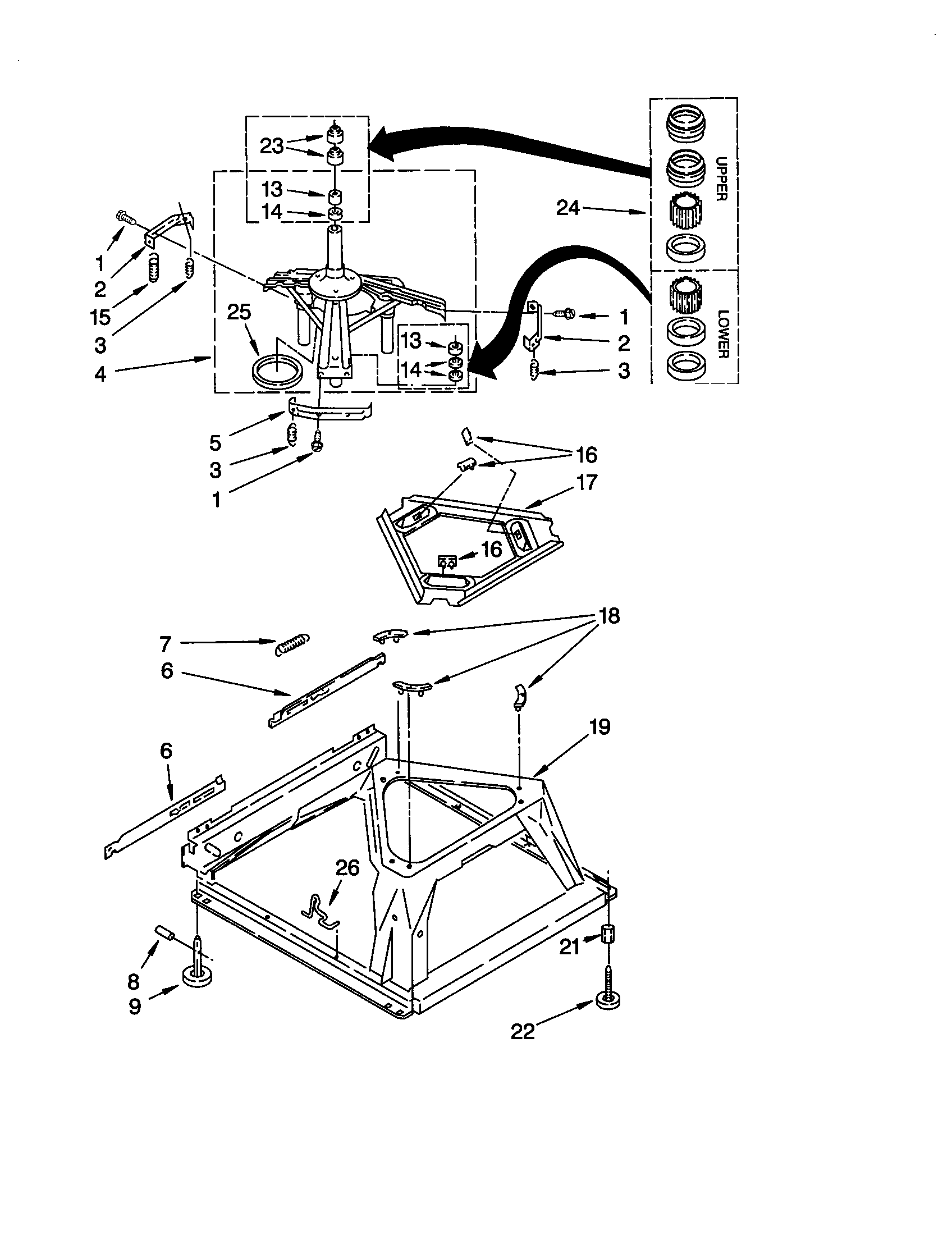 Machine base