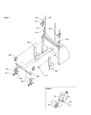 Bottom hinges and rollers
