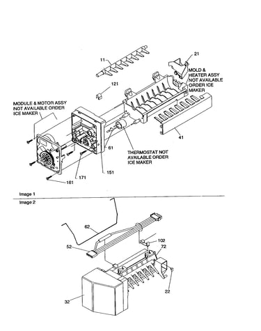 Ice maker assembly
