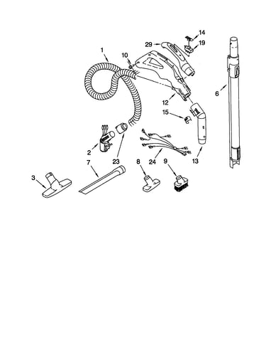Hose and attachments