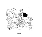 Craftsman 917377800 rotary lawn mower diagram