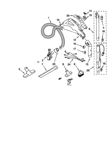 Hose and attachments