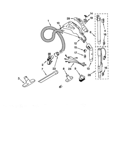Hose and attachments