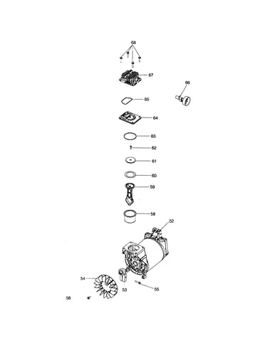 Compressor pump diagram