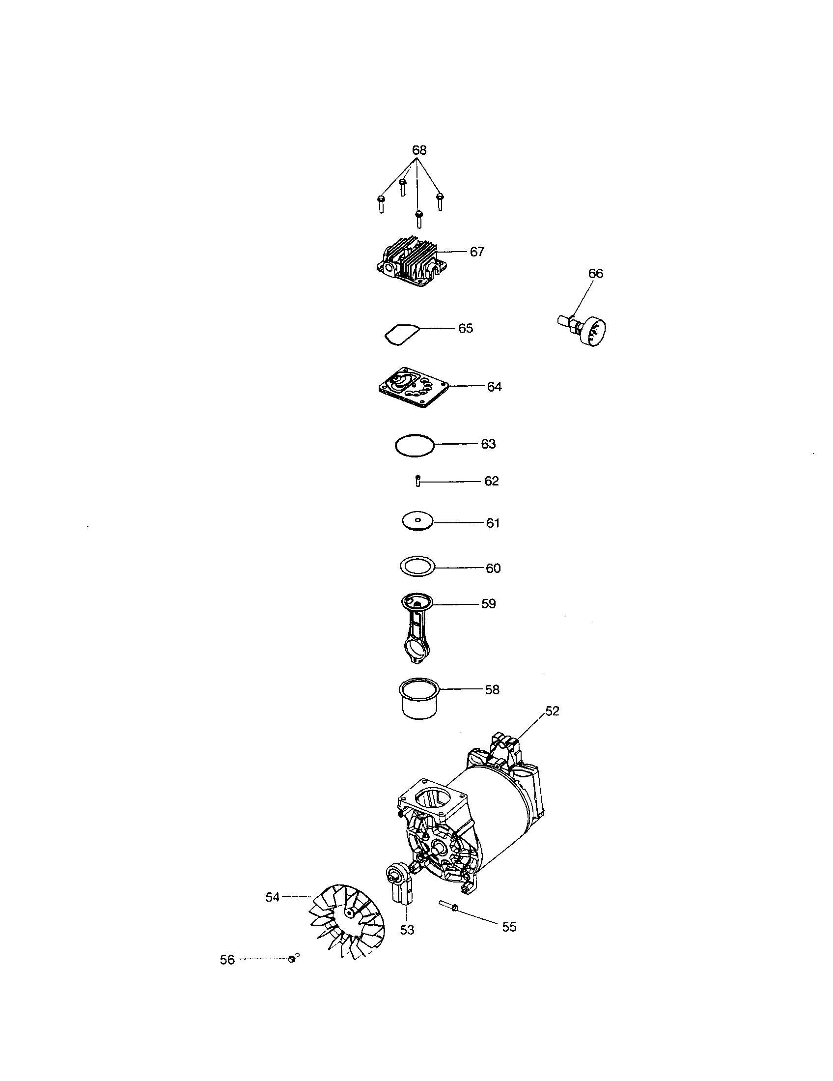 Compressor pump diagram