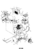 Air compressor diagram