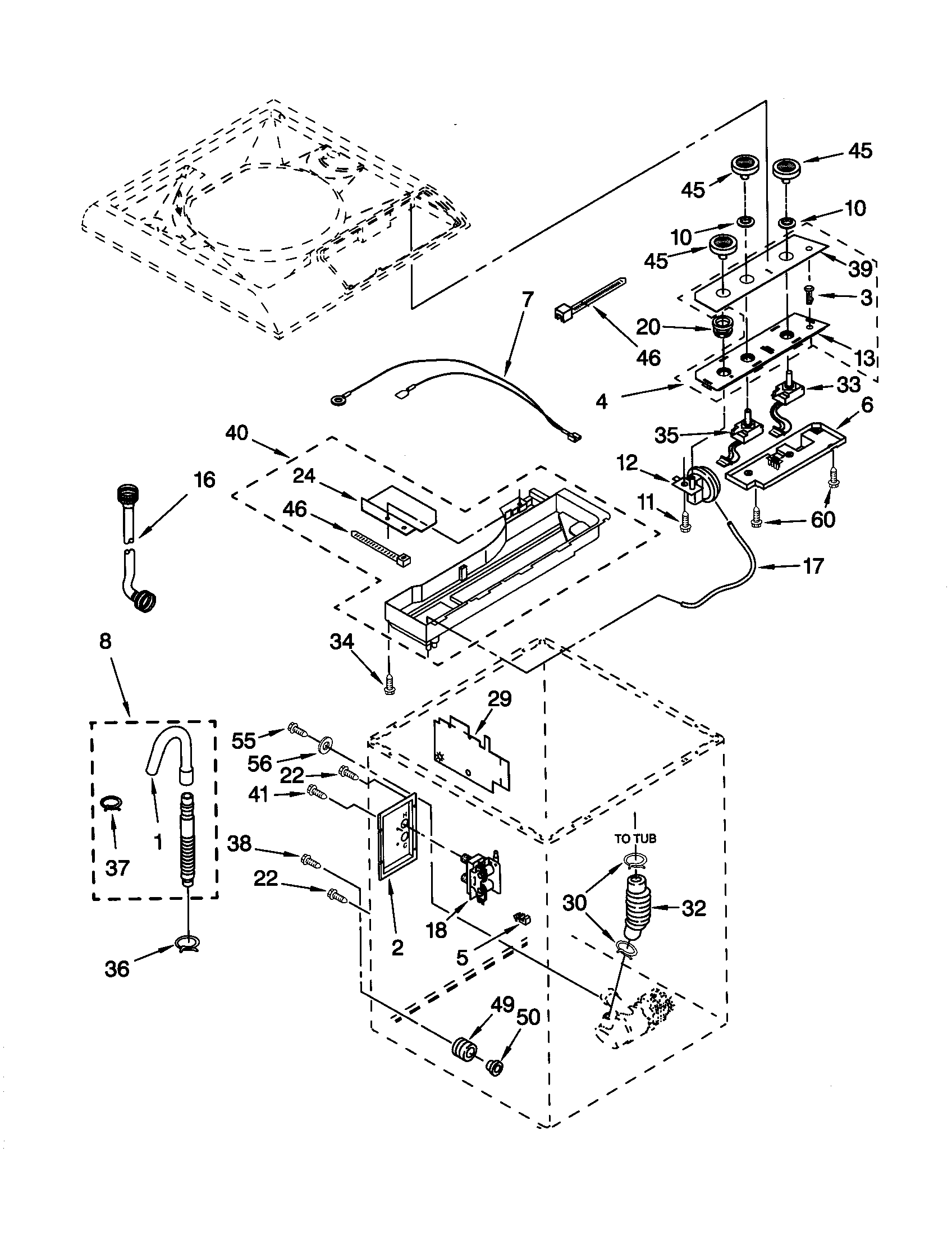 Controls and rear panel