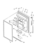 Refrigerator door