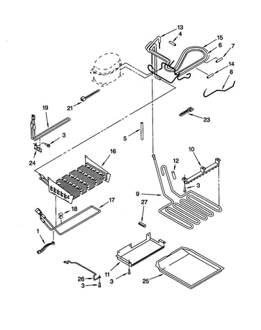 Lower unit and tube