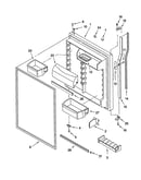 Refrigerator door
