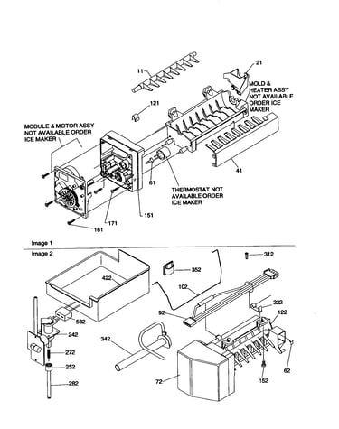 Ice maker assembly